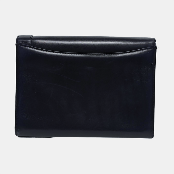 Calfskin Shoulder Bag Blue