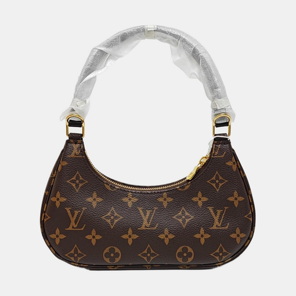 CATCHY PM Monogram Coated Canvas Brown