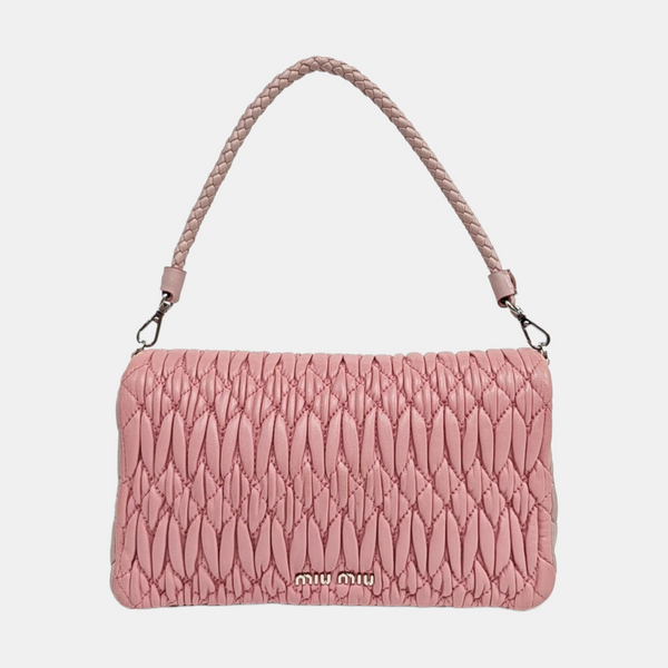 Crystal Quilted Lambskin Red