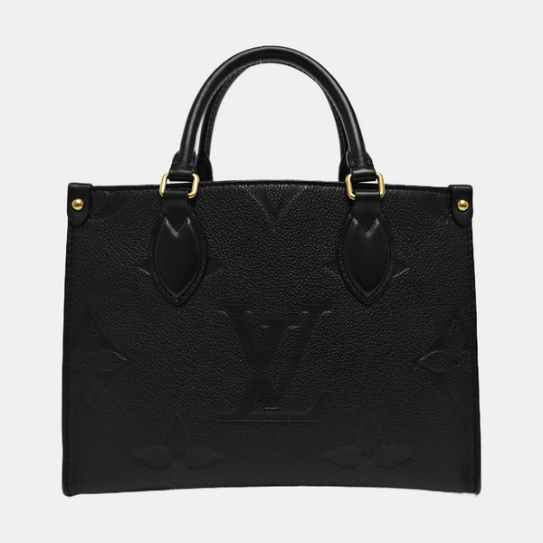 ONTHEGO PM Monogram Calfskin Black