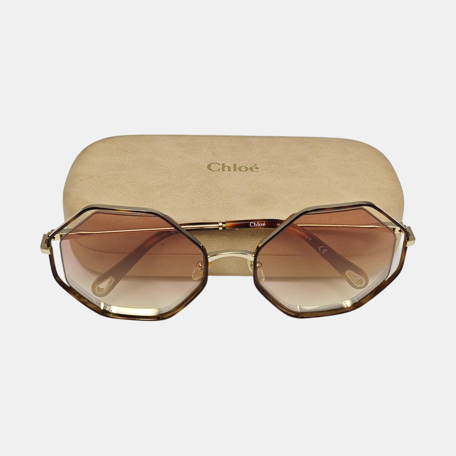 Brown Synthetic Sunglasses