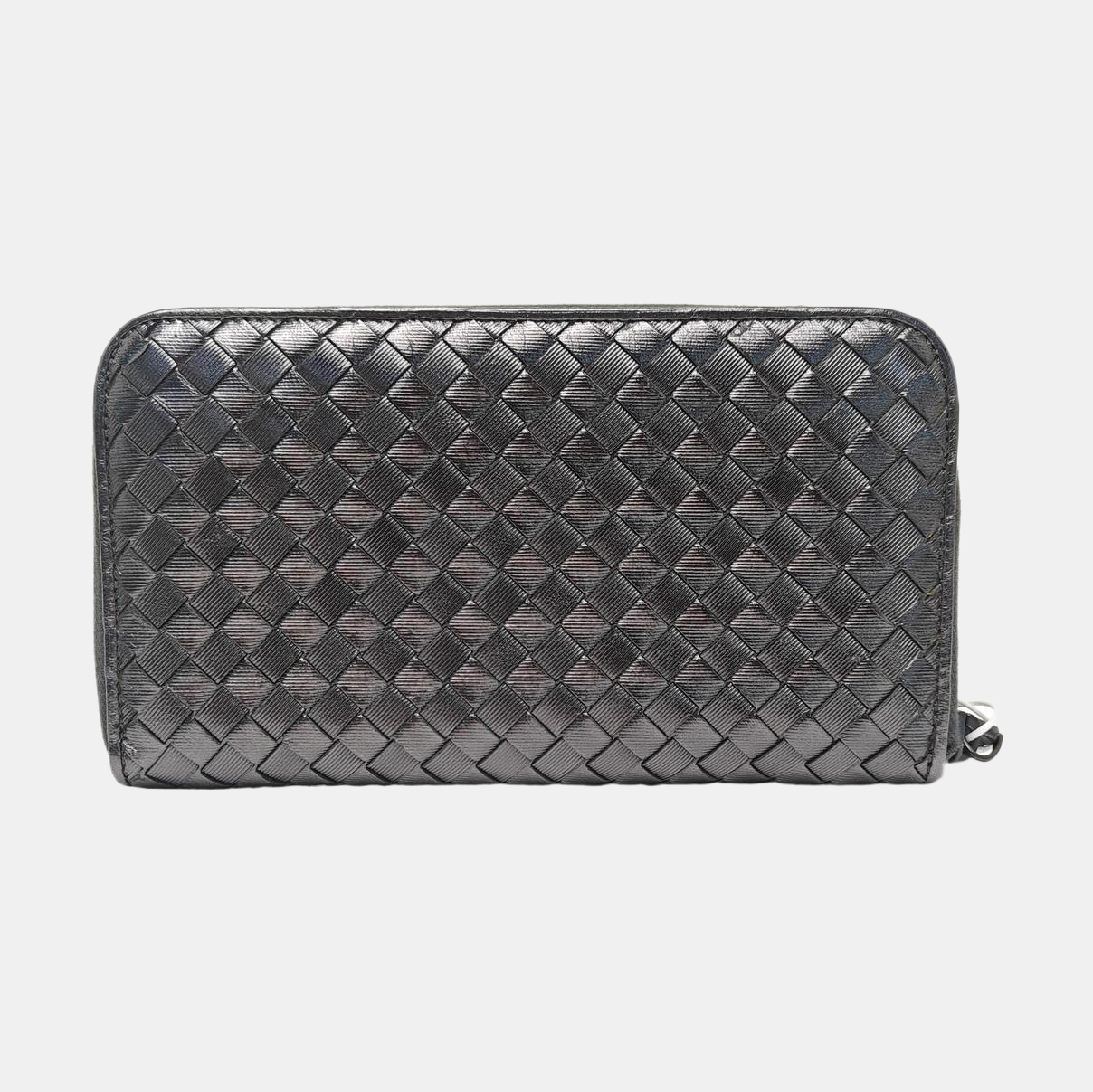Calfskin Wallet Gray