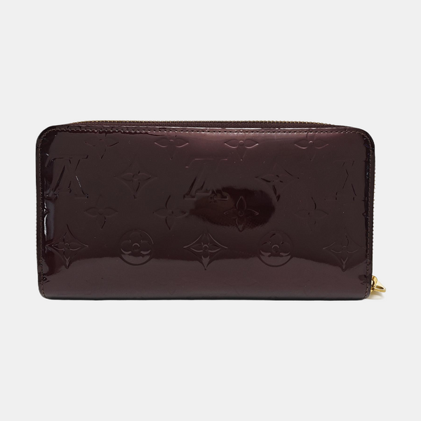 ZIPPY Patent Leather Red Wallet