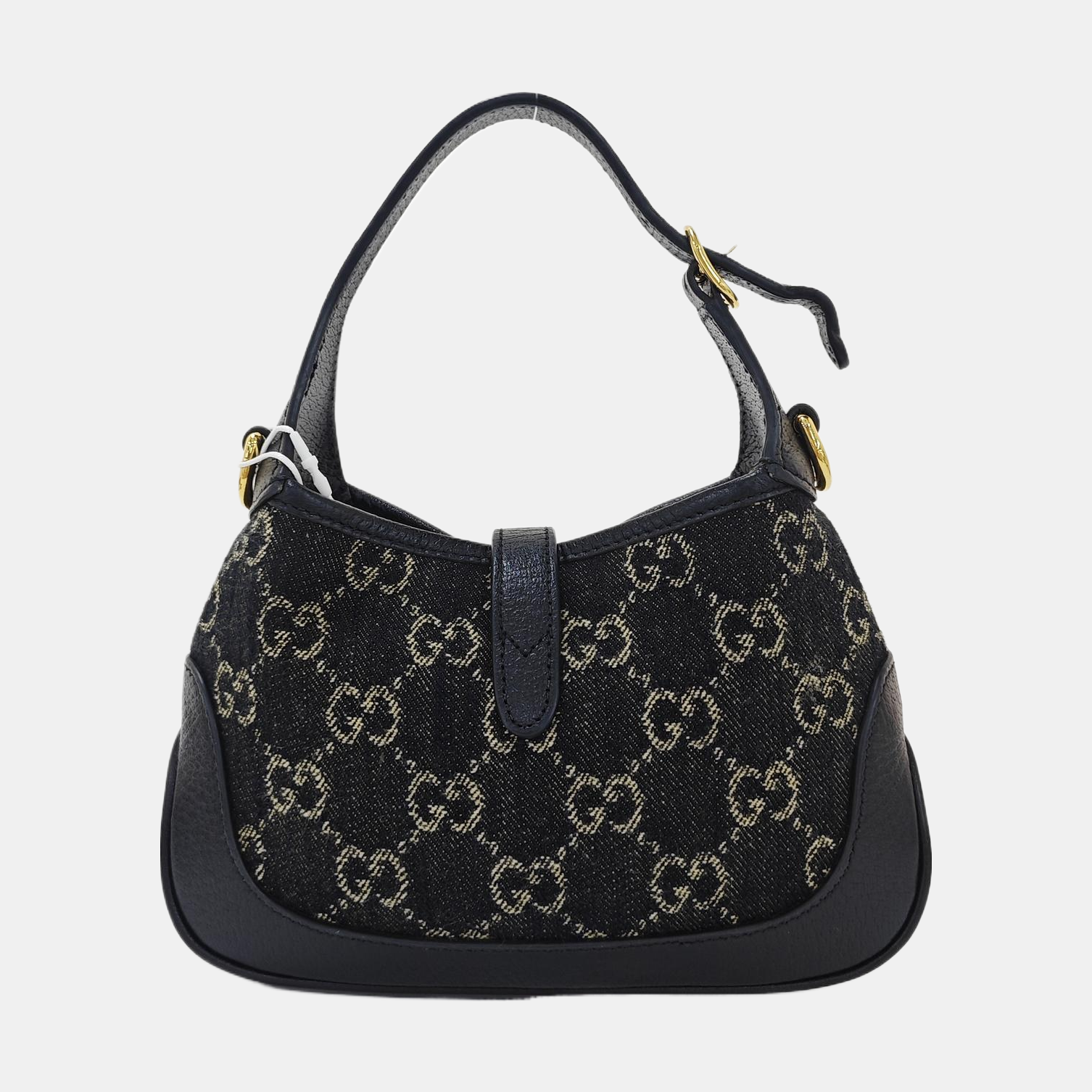 Jackie 1961 Mini Monogram Denim Black
