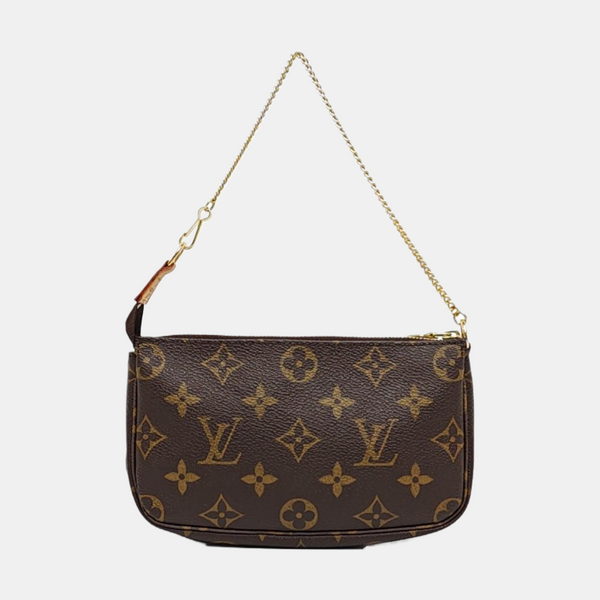 ACCESSOIRES Mini Monogram Coated Canvas Brown