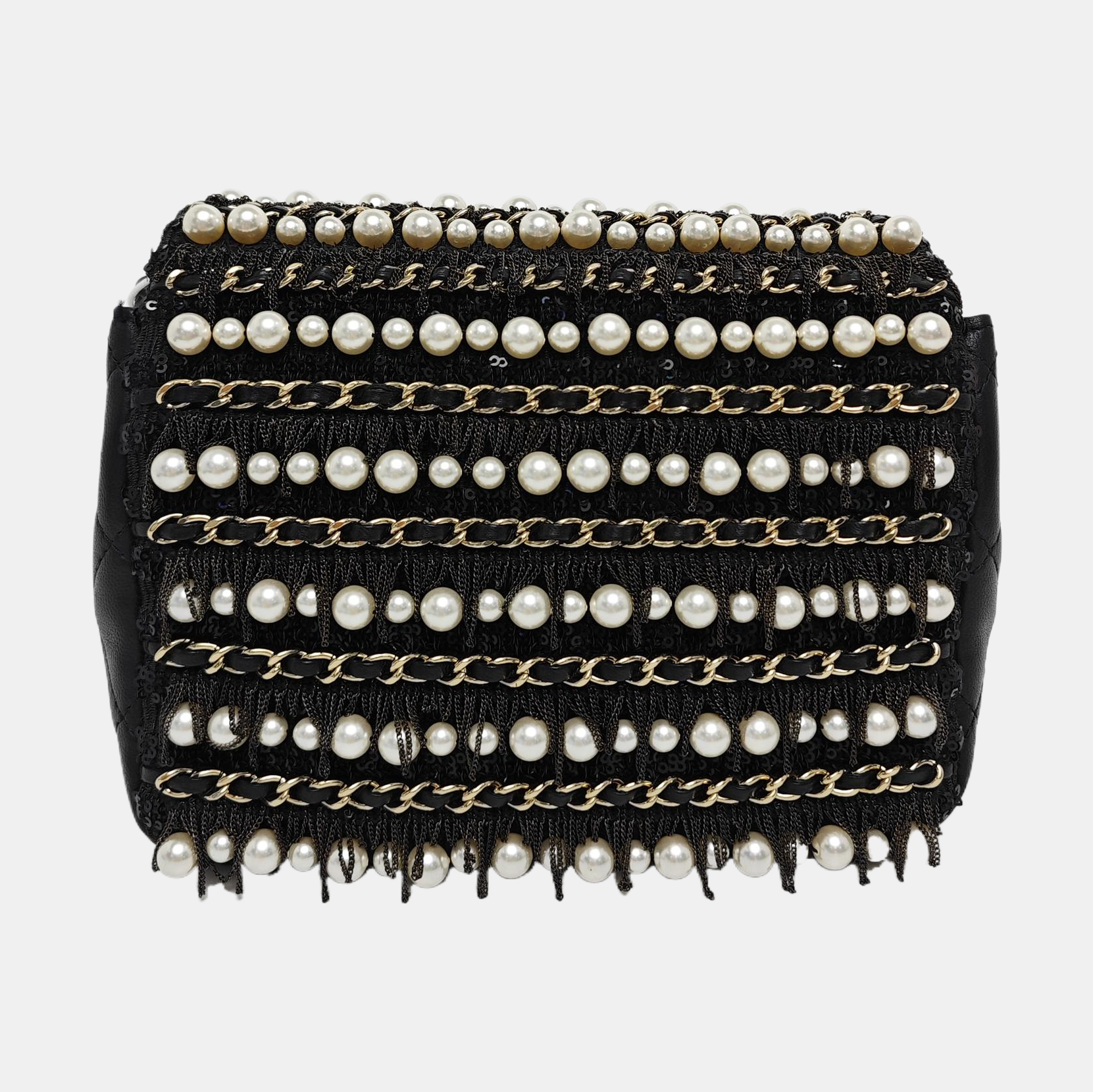Quilted Lambskin Black