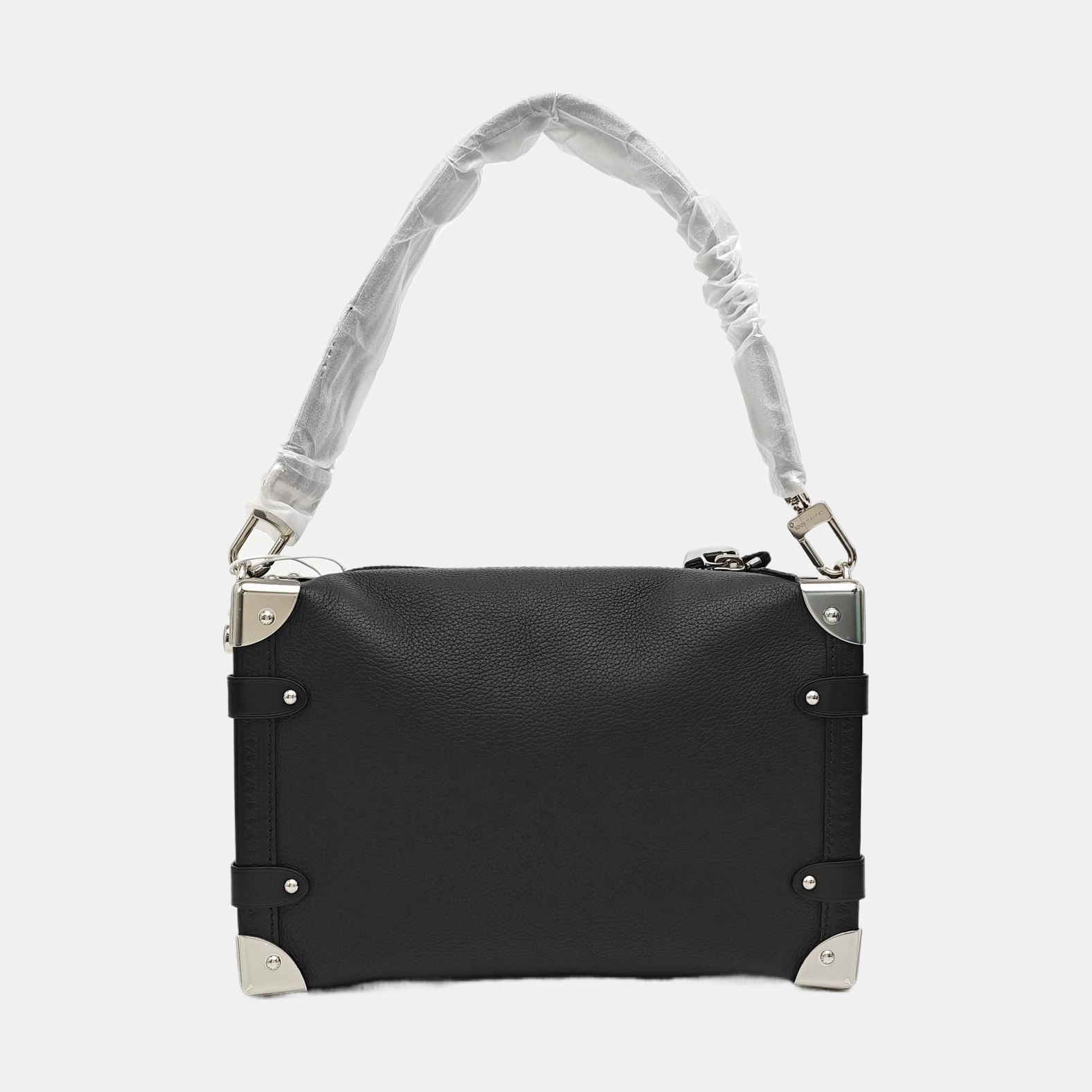 SIDE TRUNK MM Calfskin Black