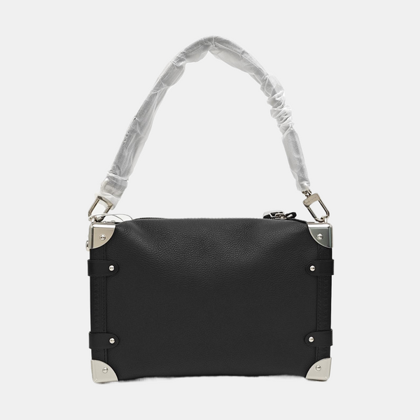 SIDE TRUNK MM Calfskin Black