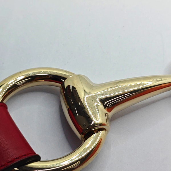 Red Leather Belt