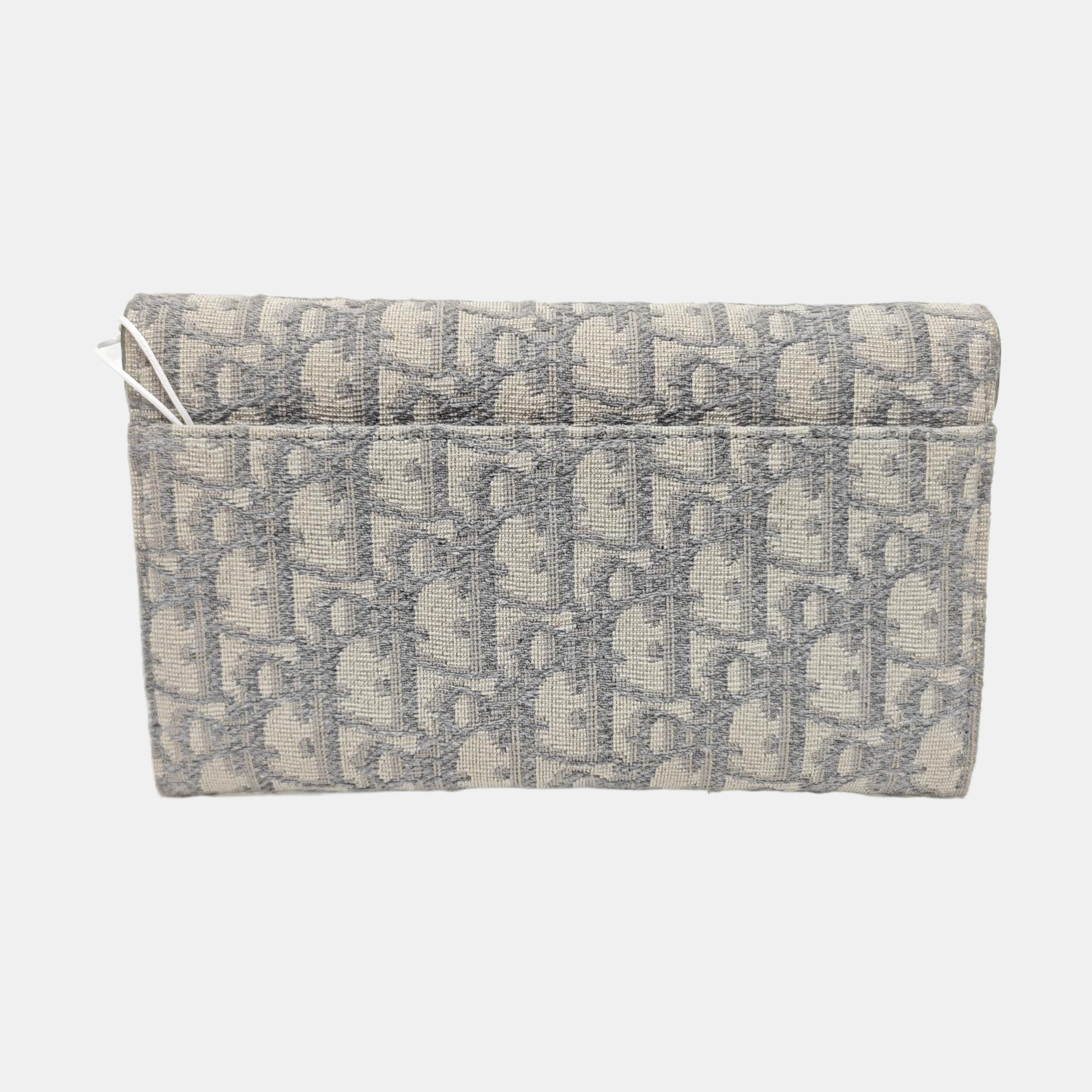Saddle Small Oblique Canvas Gray