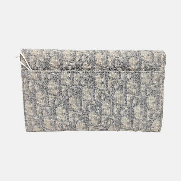 Saddle Small Oblique Canvas Gray