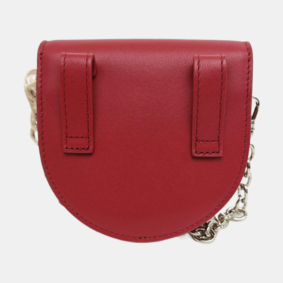 Calfskin Shoulder Bag Red