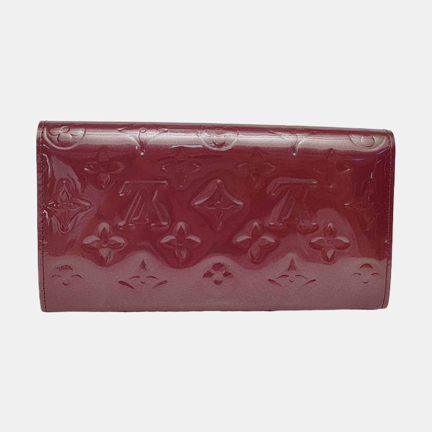 PORTE MONNAIE Patent Leather Purple Wallet