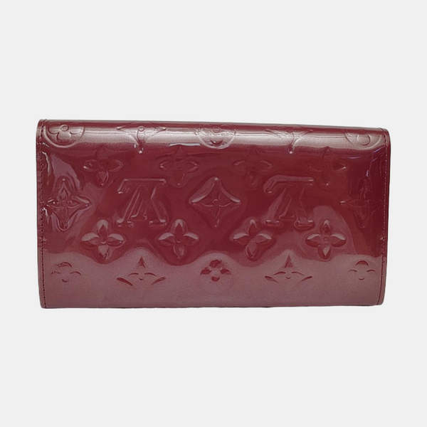 PORTE MONNAIE Patent Leather Purple Wallet