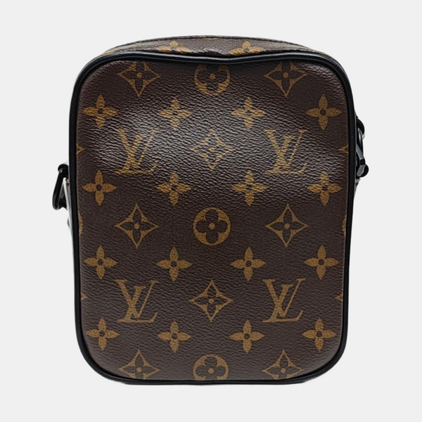 CHRISTOPHER Monogram Coated Canvas Brown