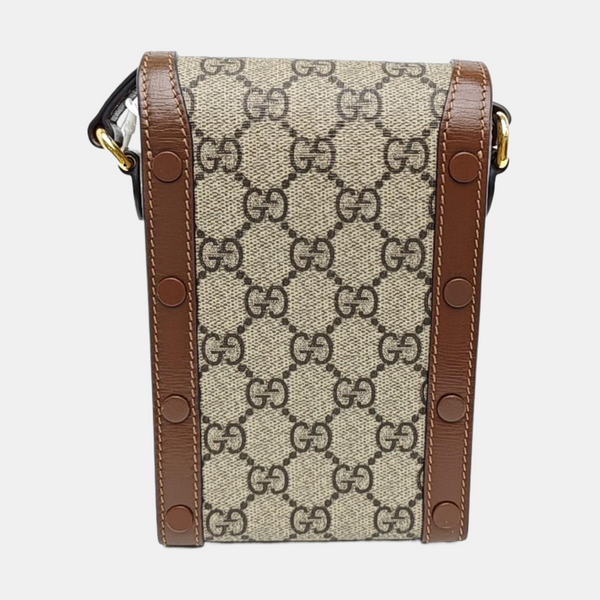 Horsebit 1955 Mini Coated Canvas Beige