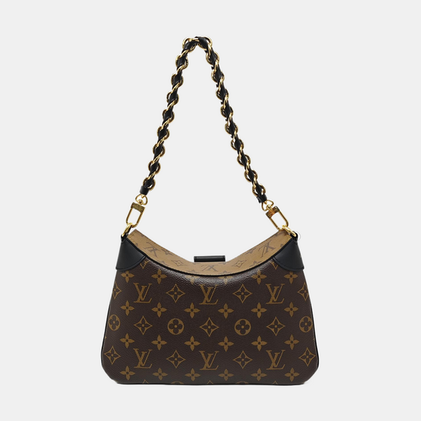 TWINNY Monogram Coated Canvas Brown