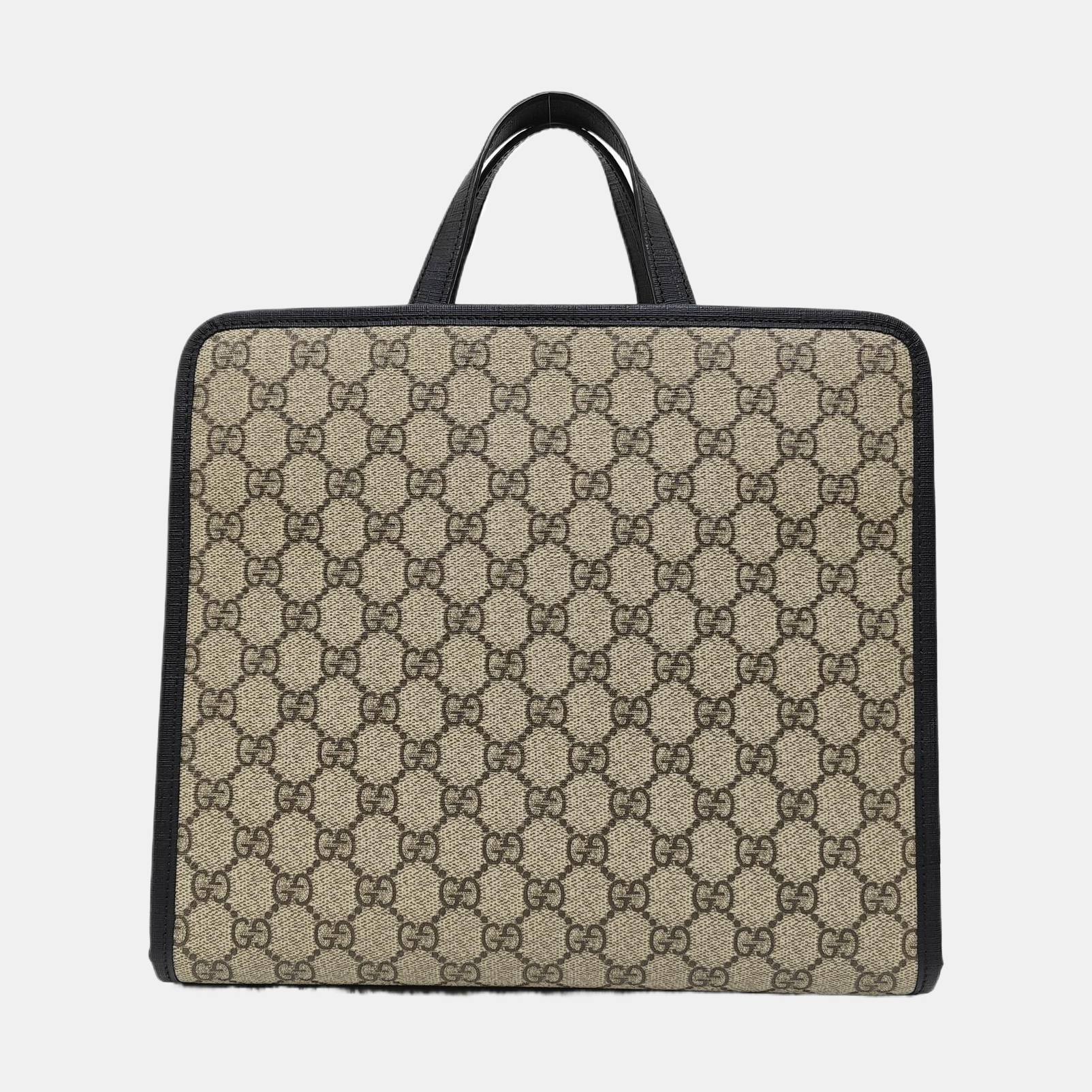 Children’s GG Bucket Monogram Coated Canvas Beige