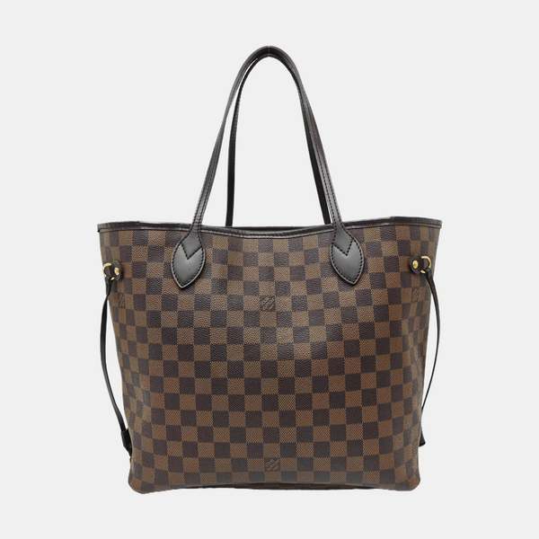 NEVERFULL MM Damier Ebene Coated Canvas Brown