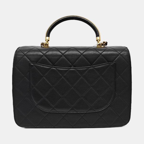 Quilted Calfskin Black