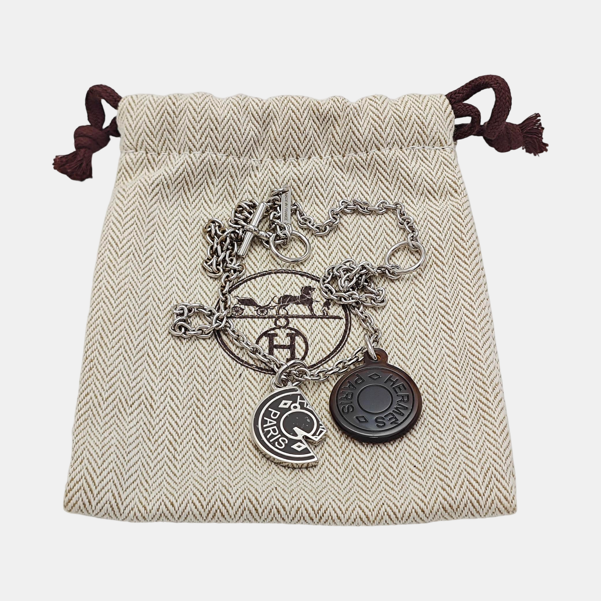 Carrousel Metal Silver Necklace