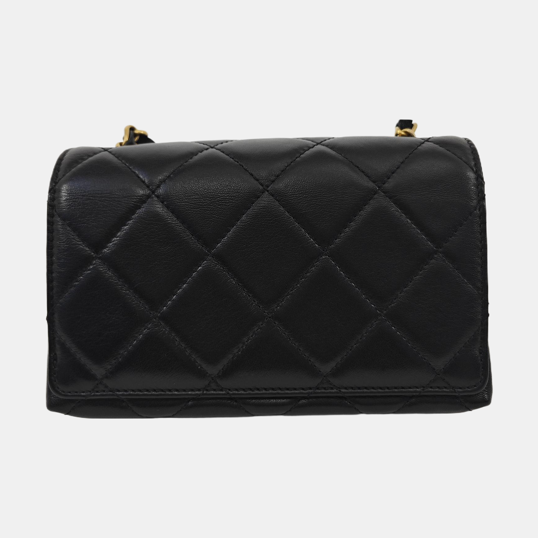 Quilted Lambskin Black