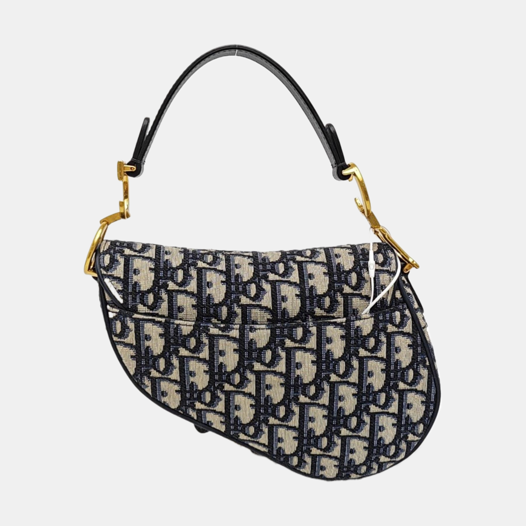 Saddle Mini Oblique Canvas Blue
