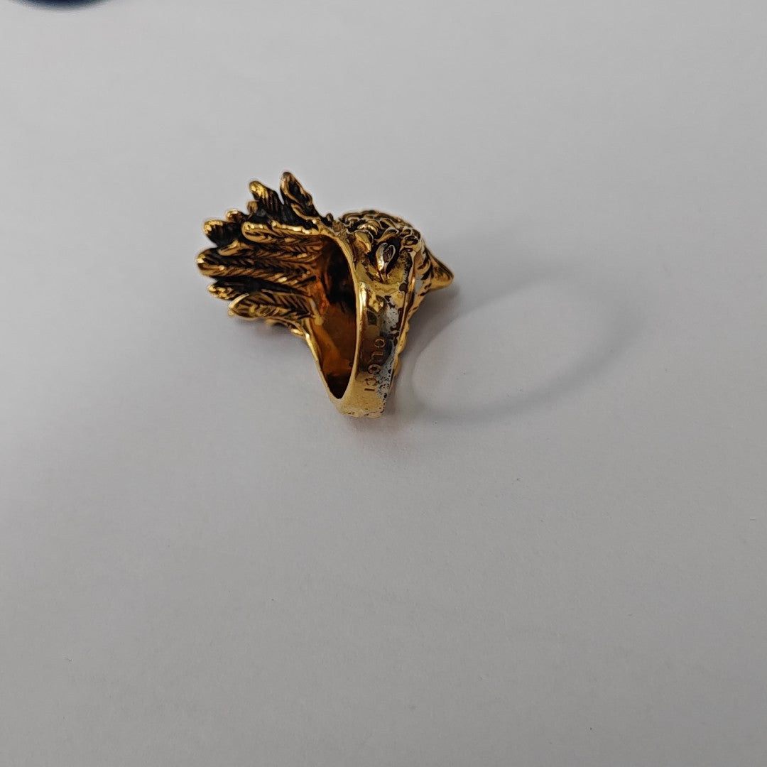 Metal Gold Ring HK 10