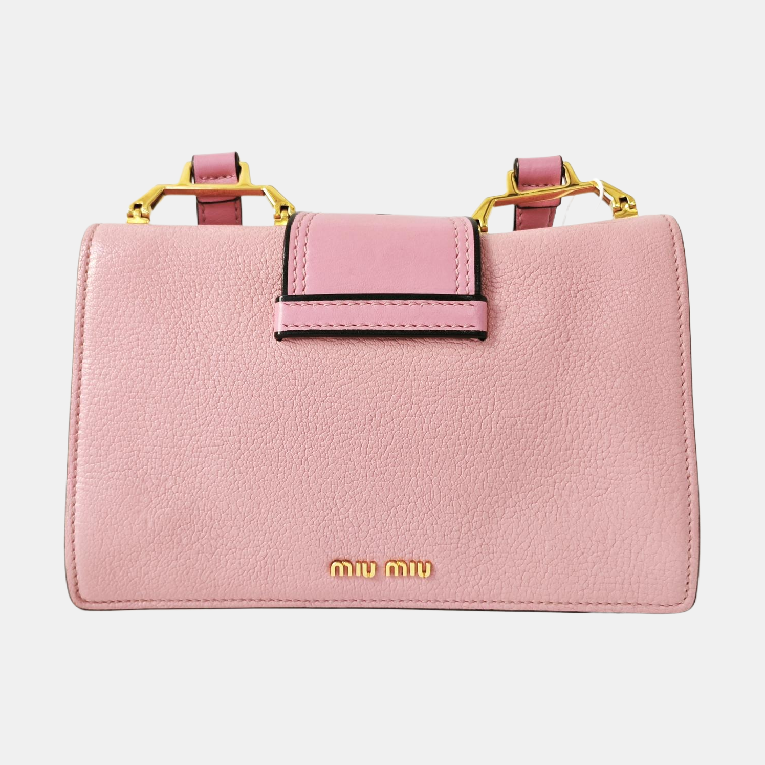 Miu Lady Calfskin Pink