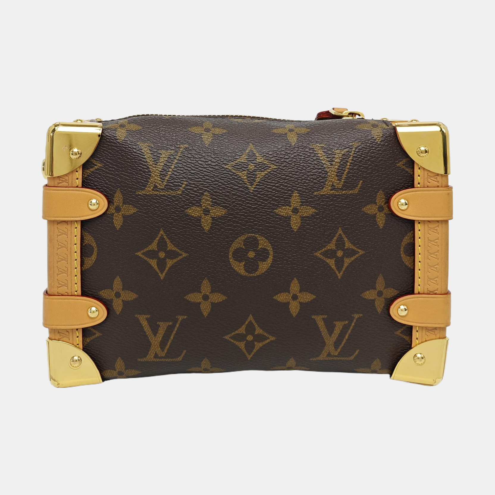 SIDE TRUNK PM Monogram Coated Canvas Brown