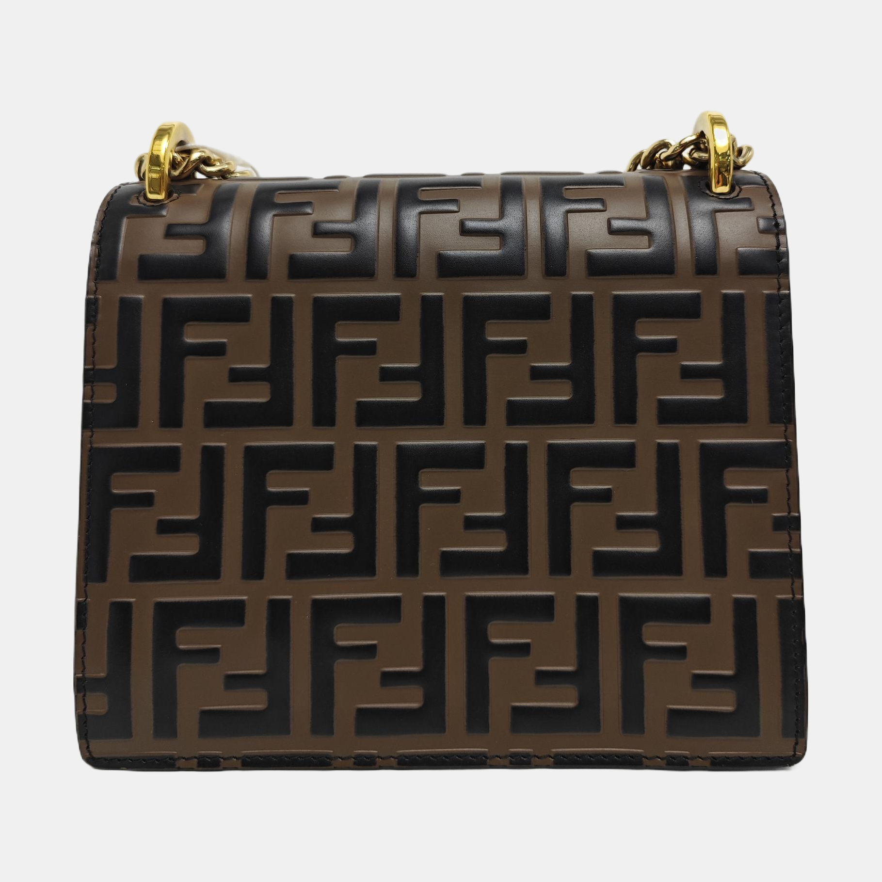 Kan U Small Calfskin Brown
