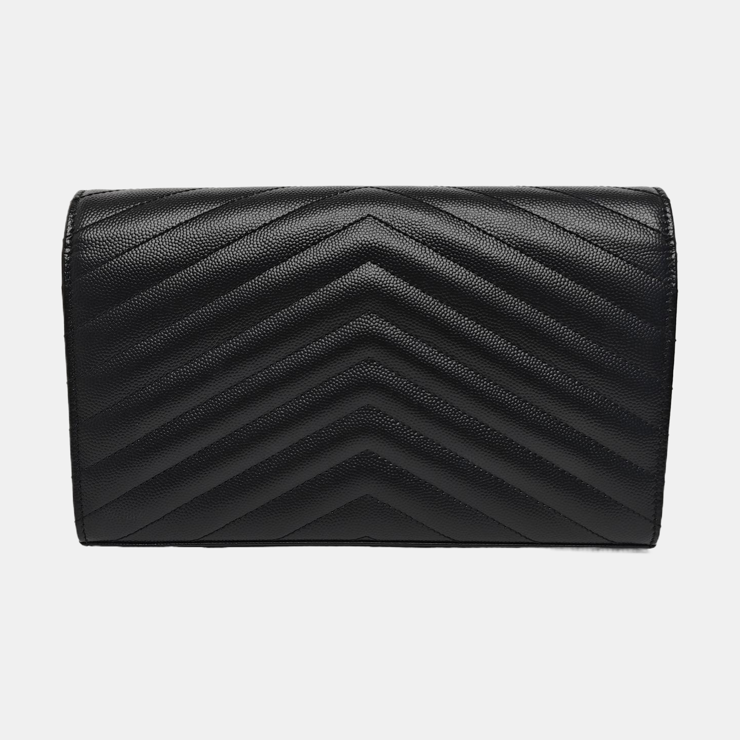 MONOGRAM Medium Chevron Calfskin Black