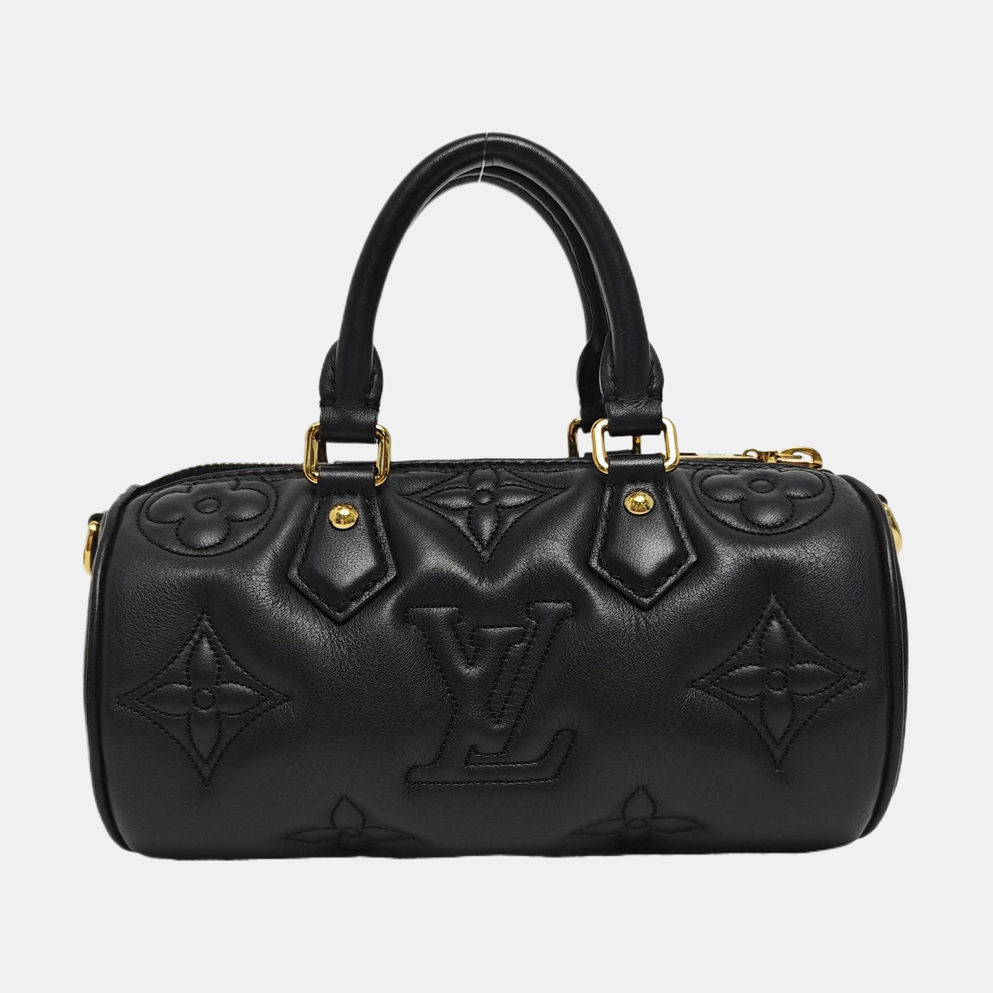 PAPILLON BB Quilted Calfskin Black