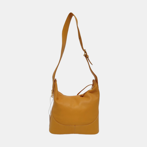 Calfskin Shoulder Bag Yellow