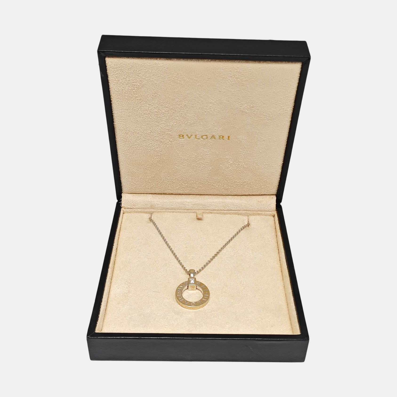 BVLGARI BVLGARI 18k White Gold Silver Necklace