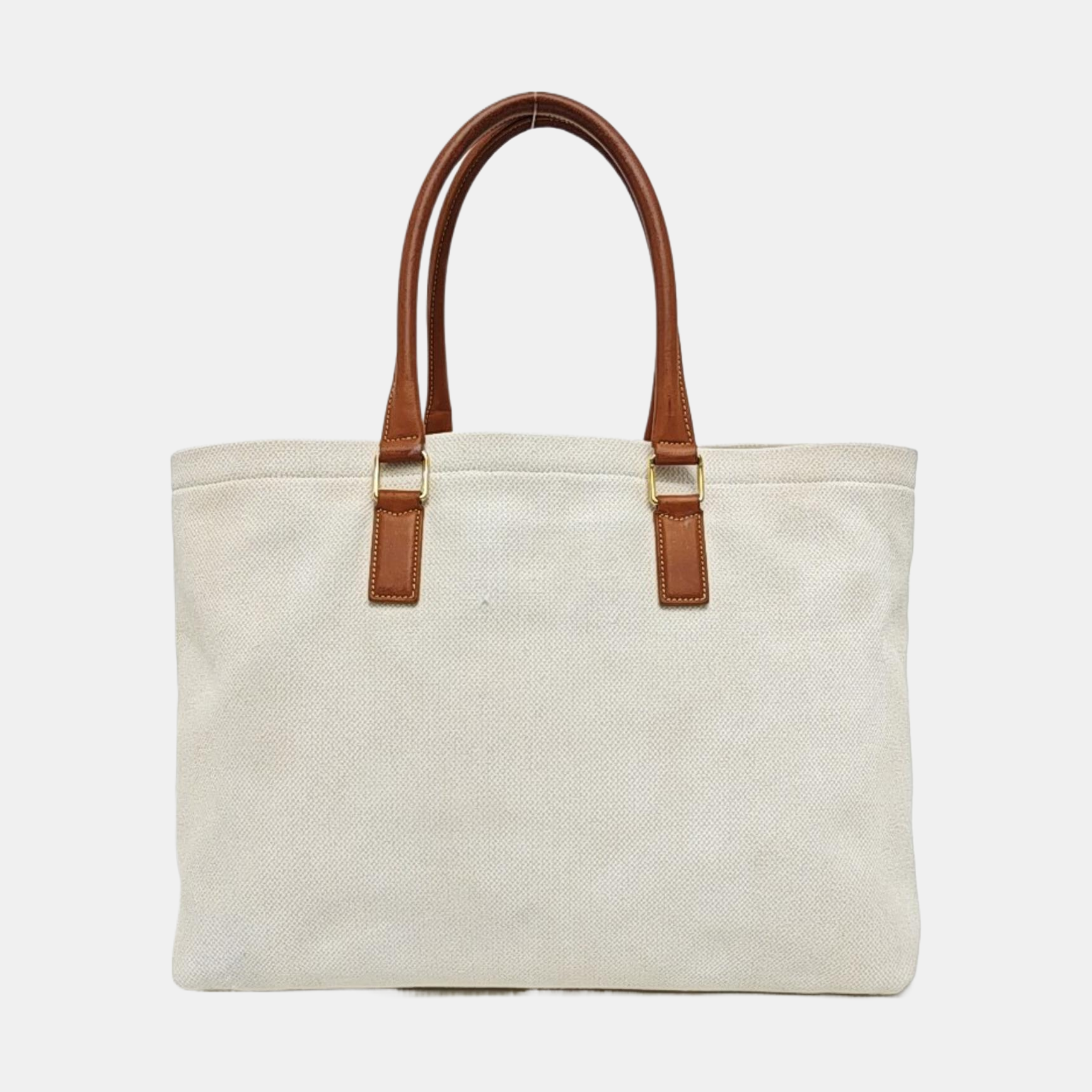CABAS CELINE Large Canvas White