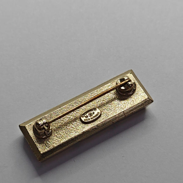 Metal Gold Brooch