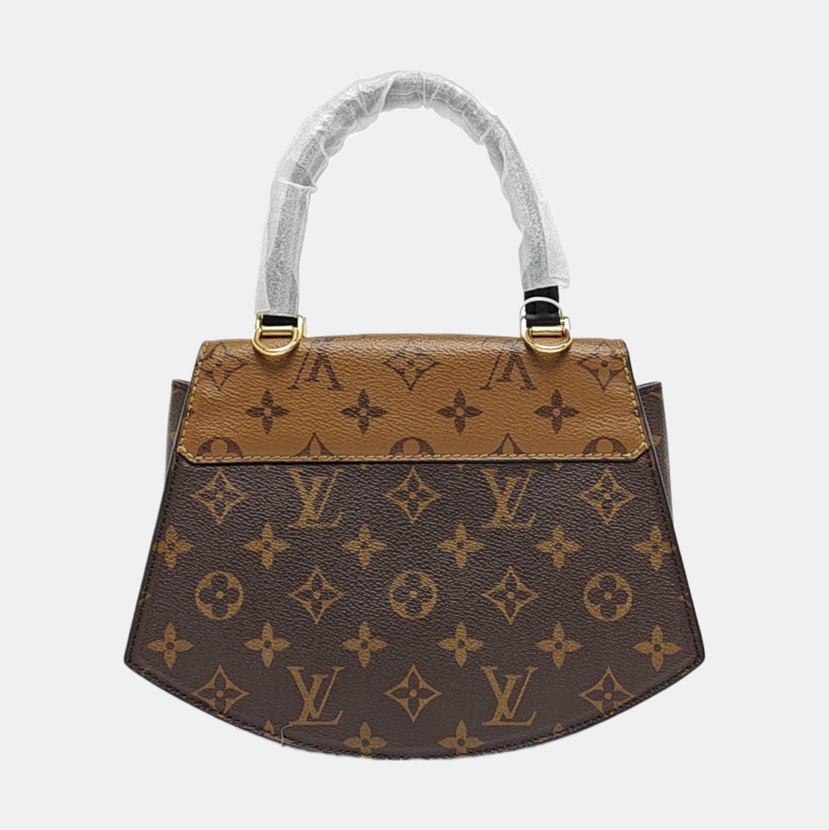 EDEN Monogram Coated Canvas Brown