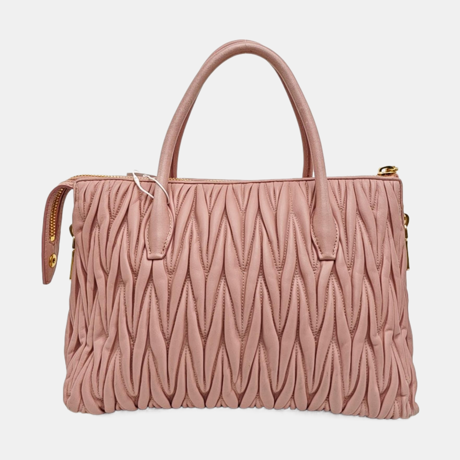 Avenue Quilted Lambskin Pink
