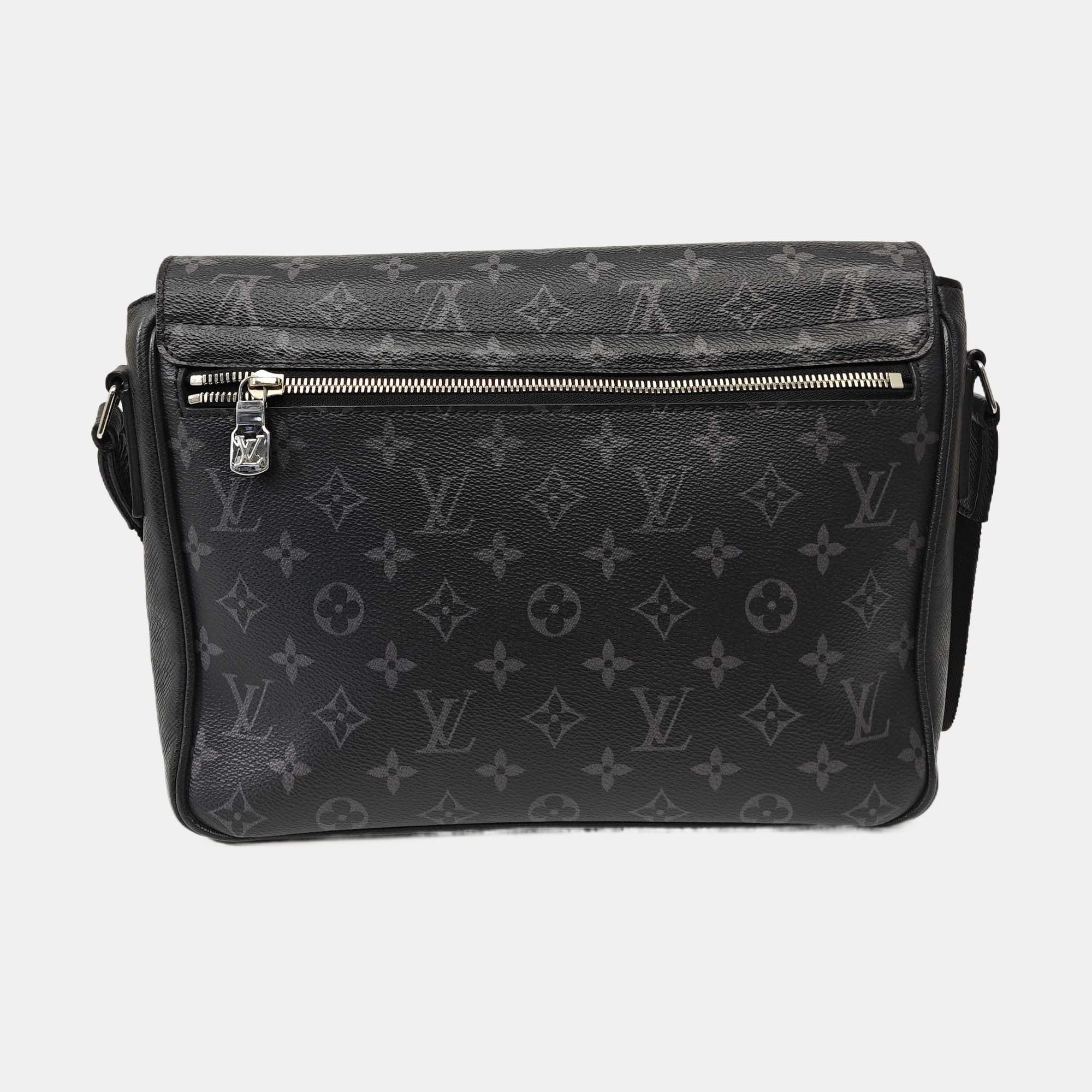 TAIGARAMA Monogram Coated Canvas Black
