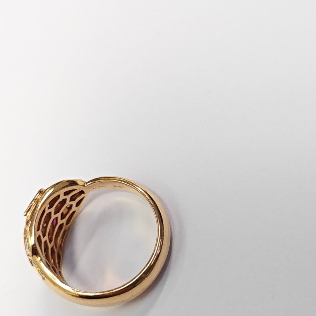 SERPENTI Rose Gold Ring EU 59