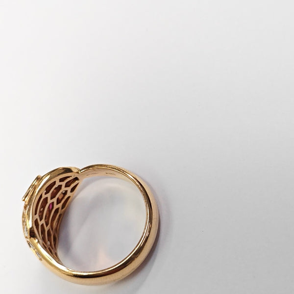 SERPENTI Rose Gold Ring EU 59