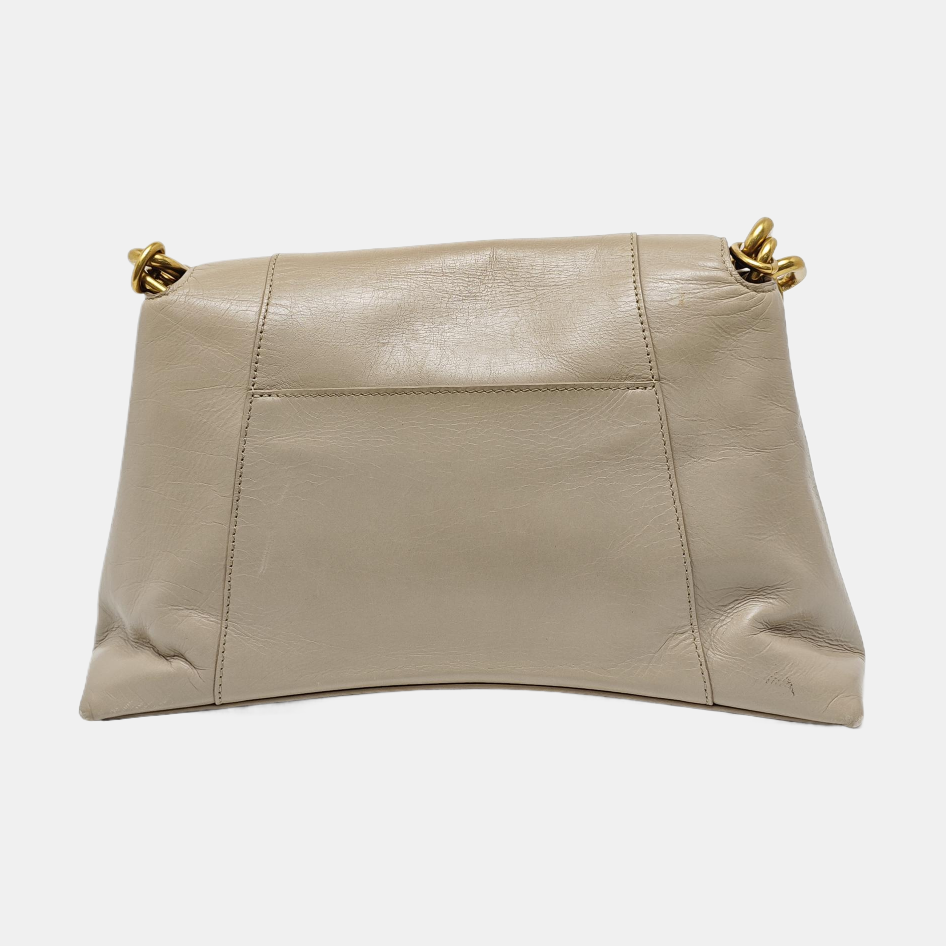 Downtown Small Calfskin Beige