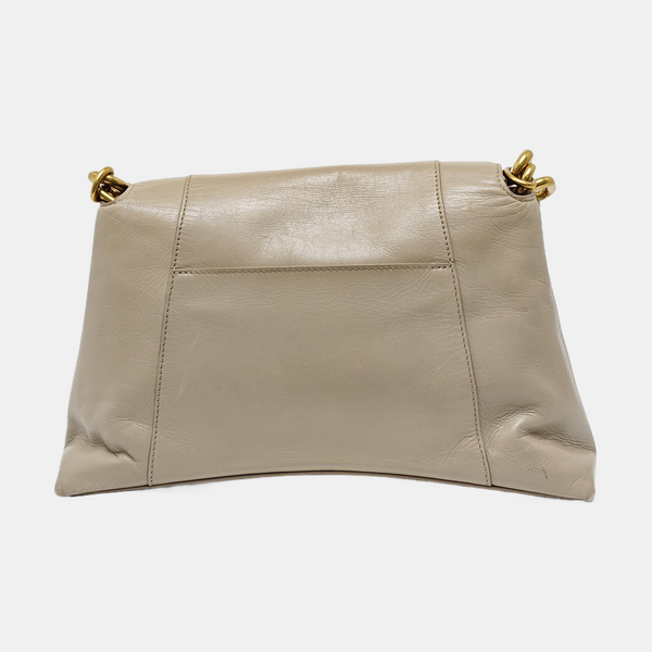 Downtown Small Calfskin Beige