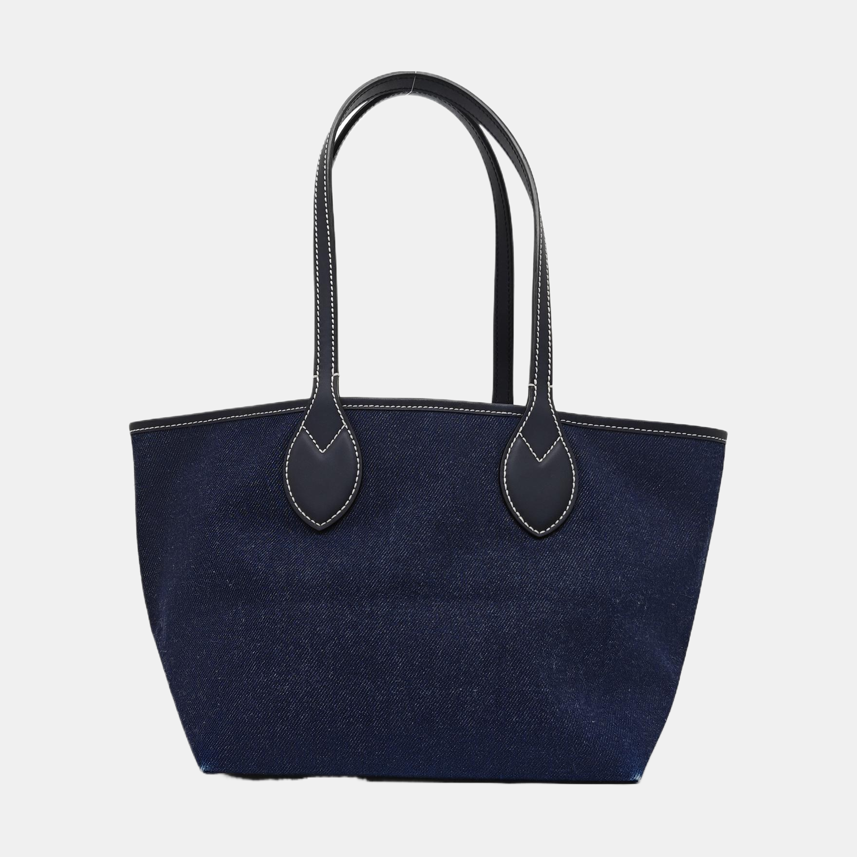 Denim Tote Bag Small Blue
