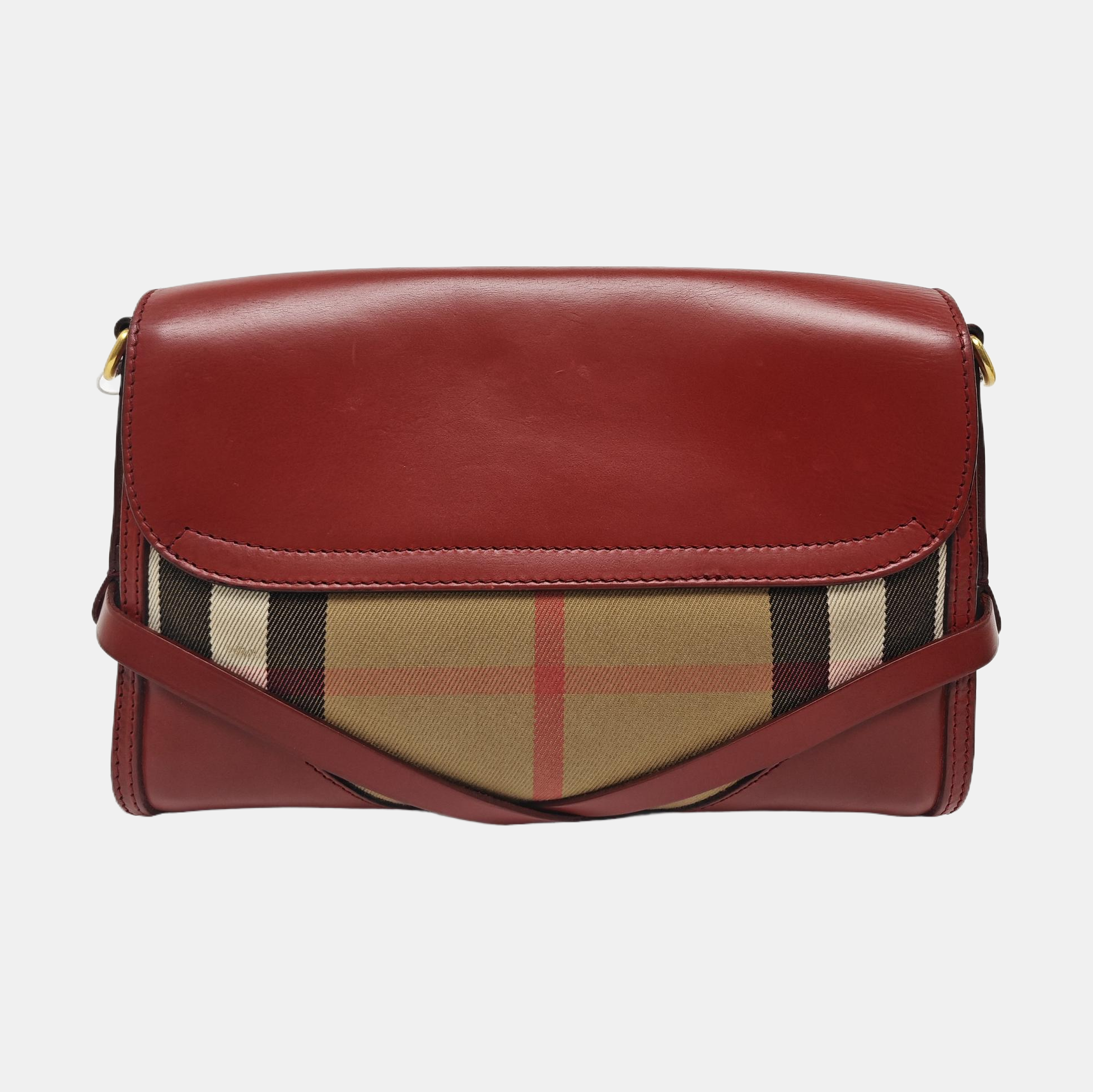 Abbott Medium Calfskin Red