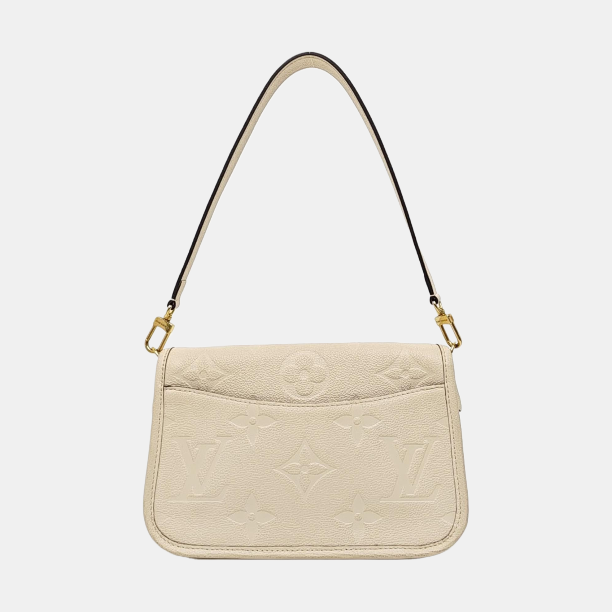 DIANE Monogram Calfskin Beige