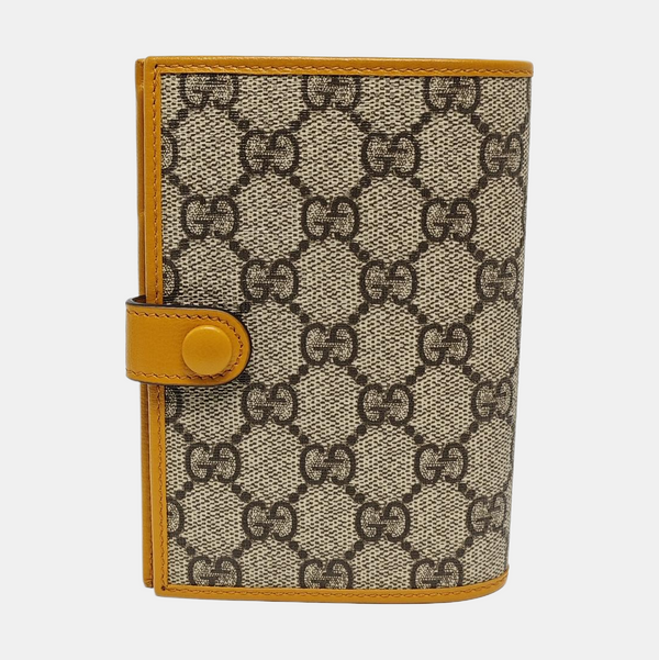 Monogram Coated Canvas Wallet Beige