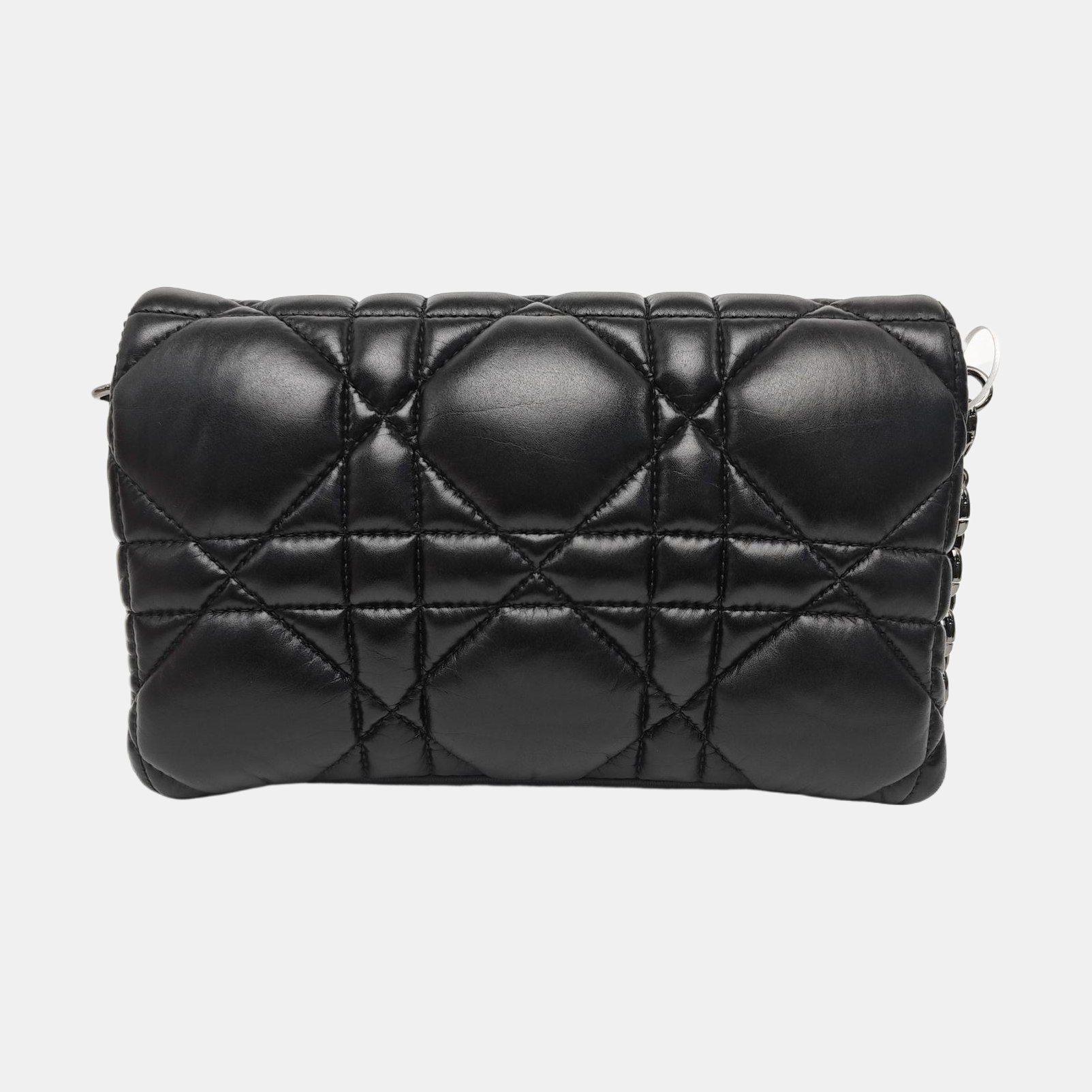 Dior Caro Small Cannage Calfskin Black