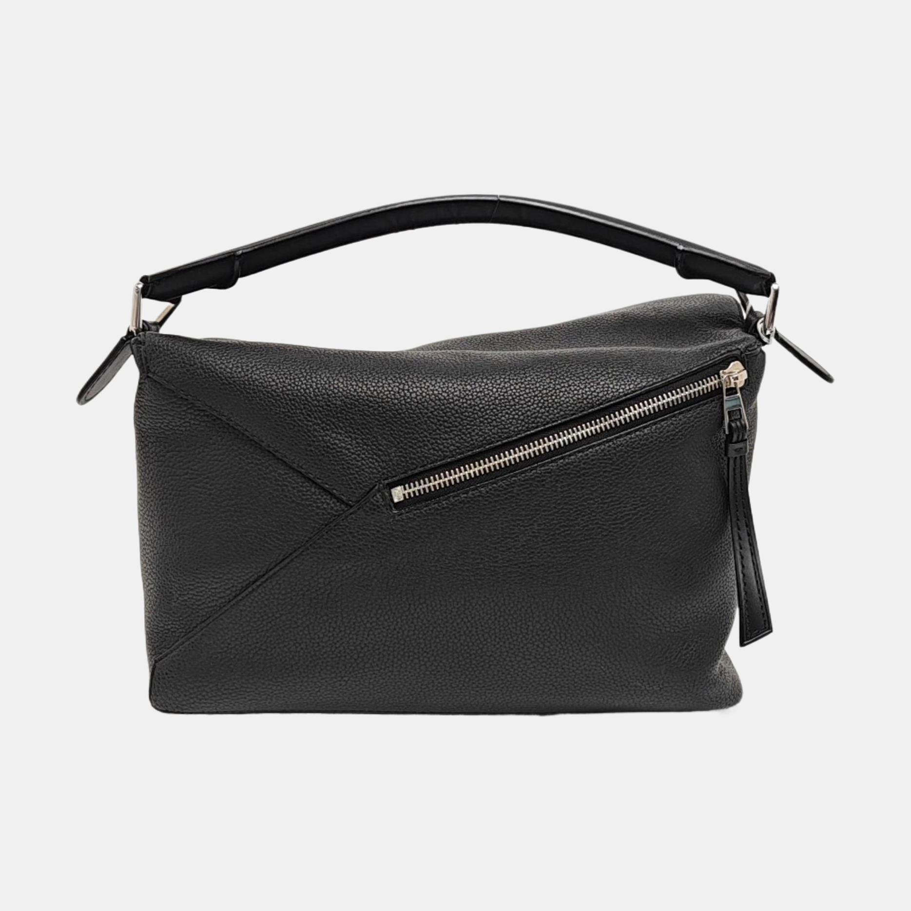 Puzzle Large Calfskin Black